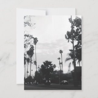 Vintage West Hollywood, Los Angeles, California 出欠カード