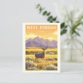 Vintage West Jordan Utah ポストカード (スタンド正面)