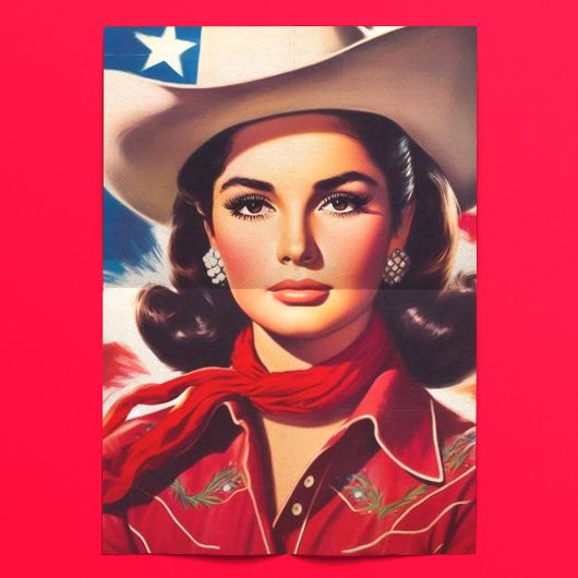 Vintage Western Pin-up 薄葉紙