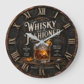Vintage Whiskey  ラージ壁時計 (正面)
