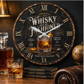 Vintage Whiskey  ラージ壁時計