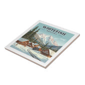 Vintage Whitefish Montana タイル (側面)