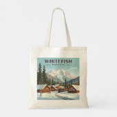 Vintage Whitefish Montana トートバッグ (裏面)