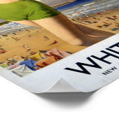 Vintage Whitley Bay, England ポスター (角)