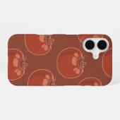 Vintage Whole Tomato Pattern iPhone 16ケース (裏面横)