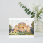 Vintage Wiesbaden Konigl Hoftheater Germany ポストカード (スタンド正面)