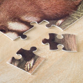 Vintage Wild Animals, Hamsters by Louis Sargent ジグソーパズル (側面)