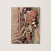 Vintage Wild Animals, Hamsters by Louis Sargent ジグソーパズル (縦)