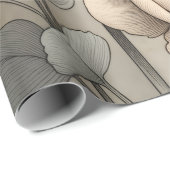 Vintage Wildflower Botanical Wrapping Paper ラッピングペーパー (ロールコーナー)