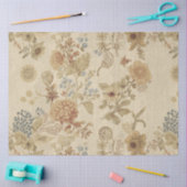 Vintage Wildflower Decoupage Tissue Paper 薄葉紙 (クラフト)