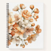 Vintage Wildflower Journal for Dreamers & Nature  ノートブック (正面)