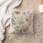 Vintage Wildflower Pillow クッション (ブランケット)