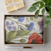 Vintage Wildflowers and Garden Flowers  薄葉紙 (ギフト)