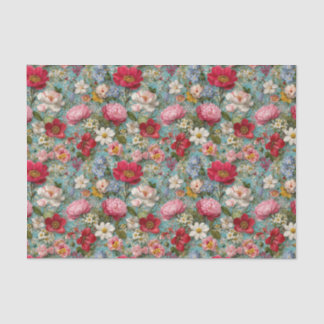 Vintage Wildflowers Decoupage 薄葉紙