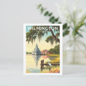 Vintage Wilmington North Carolina ポストカード (スタンド正面)