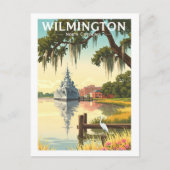 Vintage Wilmington North Carolina ポストカード (正面)