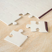 Vintage Wine Bottle Grapevine Pattern ジグソーパズル (側面)