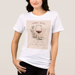 Vintage Wine Lover Shirt | Elegant Red Wine Design トライブレンドＴシャツ