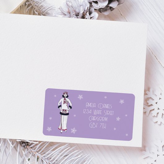 Vintage Winter Fashion  ラベル