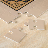 Vintage Witch Tea Time ジグソーパズル (側面)