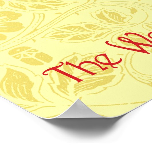 Vintage Wizard of Oz ポスター (角)