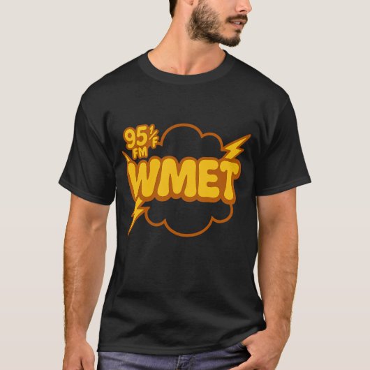 Vintage WMET 95 12 Chicago Tシャツ (正面)