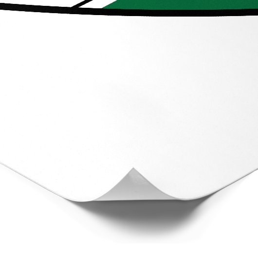 Vintage Wolfs Head sign ポスター (角)