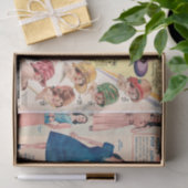 Vintage Women's Fashion Hats & Dresses 薄葉紙 (ギフト)