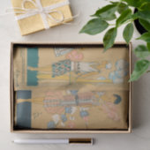 Vintage Women's French Fashion Hats Dresses 薄葉紙 (ギフト)