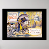 Vintage Women's Suffrage ポスター (正面)