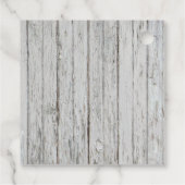 Vintage Wood Background フェイバータグ (裏面)