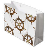 Vintage Wooden Helm ラージペーパーバッグ (裏面アングル)