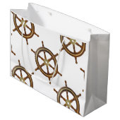 Vintage Wooden Helm ラージペーパーバッグ (正面アングル)