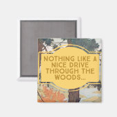 Vintage Woodland Magnet マグネット (正面/裏面)