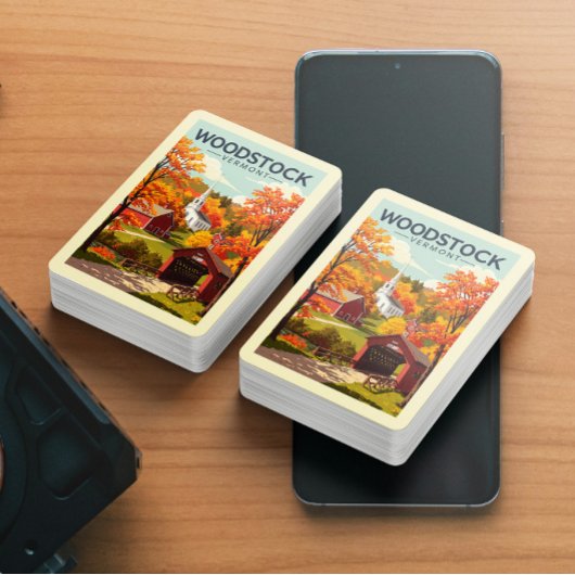 Vintage Woodstock Vermont トランプ