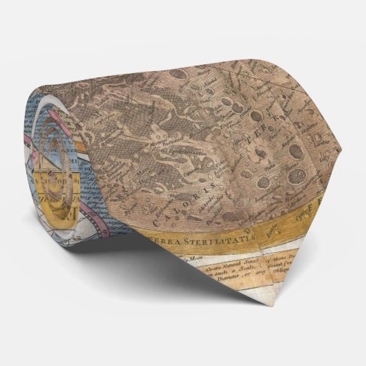 Vintage WORLD MAP ネクタイ (ロール)