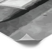 vintage world war 2 bomber Poster ポスター (角)