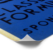 Vintage WPA Learn to Swim Campaign ポスター (角)