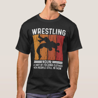 Vintage Wrestling Saying Show Fight Athlete funny Tシャツ