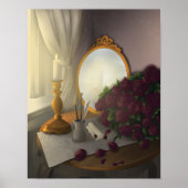 Vintage Writing Desk Poster  ポスター (正面)