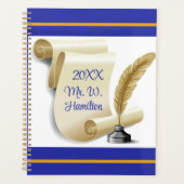 Vintage Yearly  プランナー手帳 (正面)