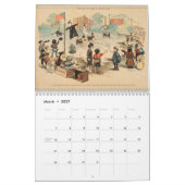 Vintage Yellow Kid 2026 Wall Calendar カレンダー (3月 2027)