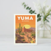 Vintage Yuma Arizona ポストカード (スタンド正面)