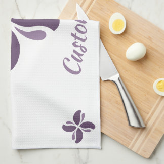 Vintage Zen Echo Lilac Kiss キッチンタオル