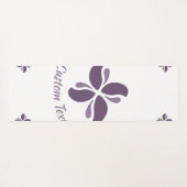 Vintage Zen Echo Lilac Kiss ヨガマット (裏面(横))