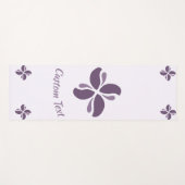 Vintage Zen Echo Lilac Kiss ヨガマット (正面(横))