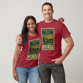 Vintage Zimbabwe Postage Stamp Tシャツ (ユニセックス)