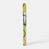Vintage Zucchini Slice Pattern iPhone 16ケース (左側面)