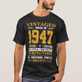 Vintagedは1947限られたEditonで作りました Tシャツ (正面)