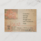 VintageFlowerGrunge -名刺 名刺 (裏面)